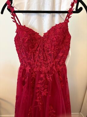 Stunning New Ruby Prom, Wedding or Bridesmaid Dress